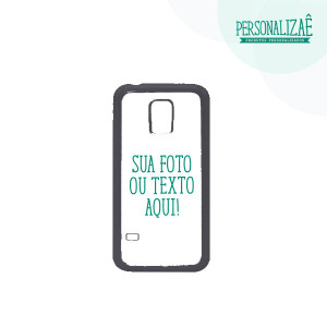 Capa Personalizada Galaxy S5 mini preta